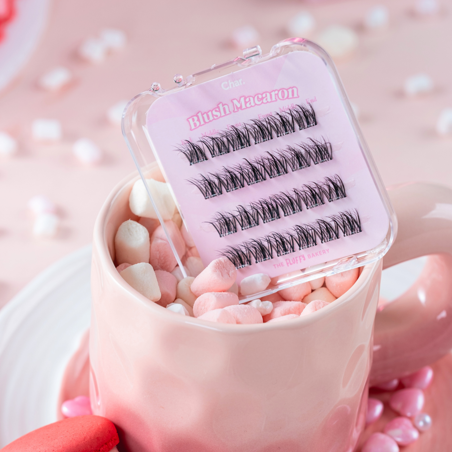 Blush Macaron - Wispy, Doll-like, Elegant