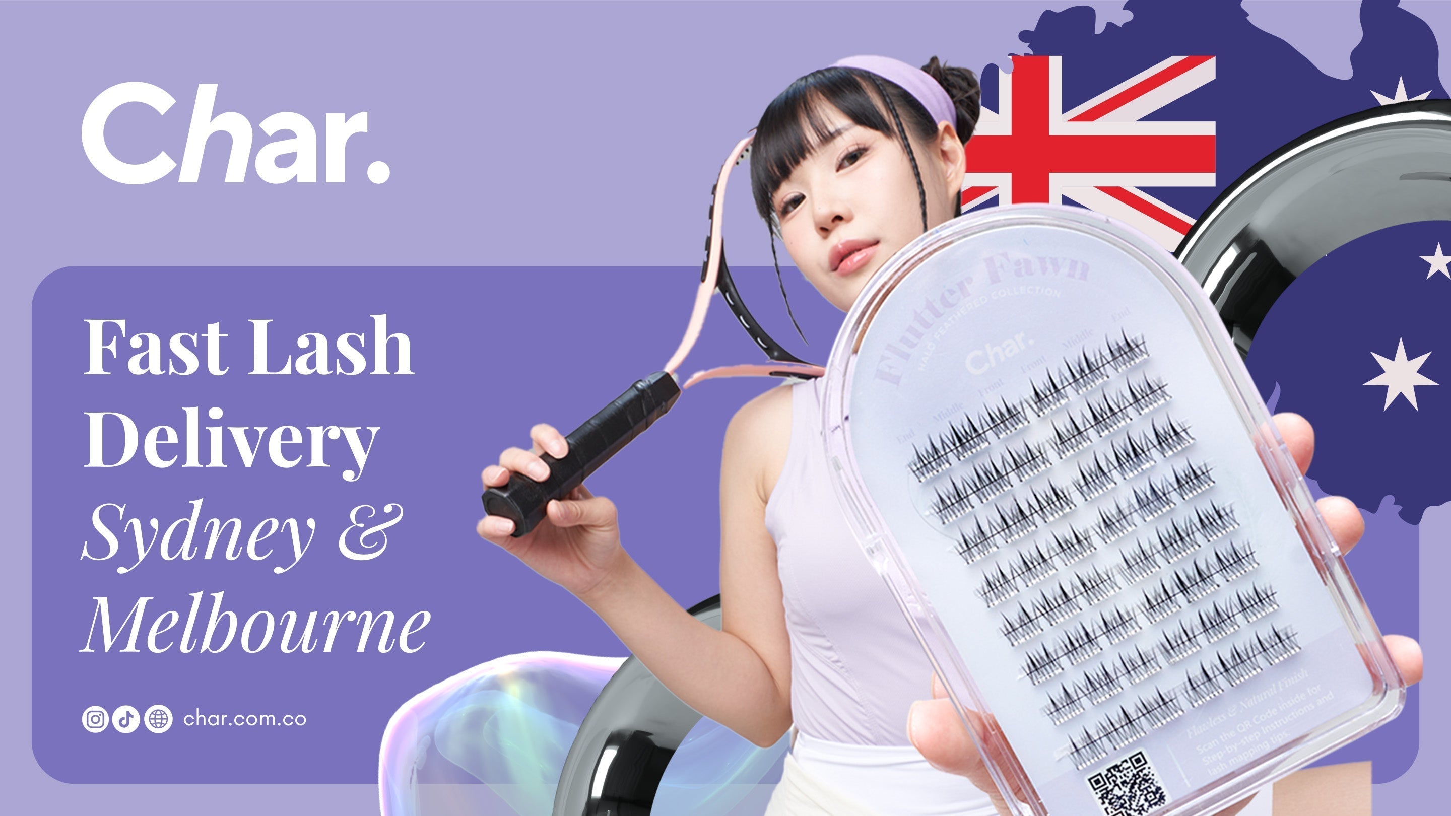 Fast Lash Delivery Sydney & Melbourne – Char.