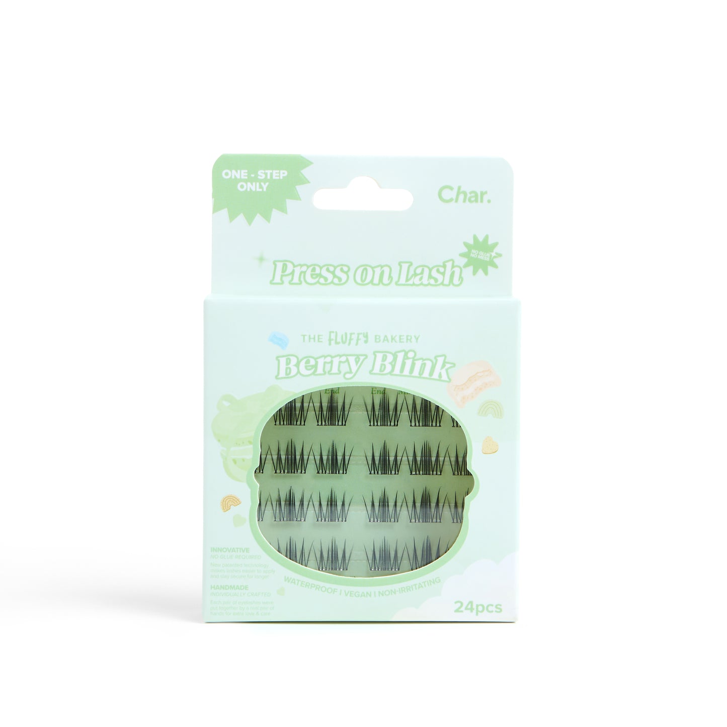Berry Blink - Layered, Short, Delicate Lashes
