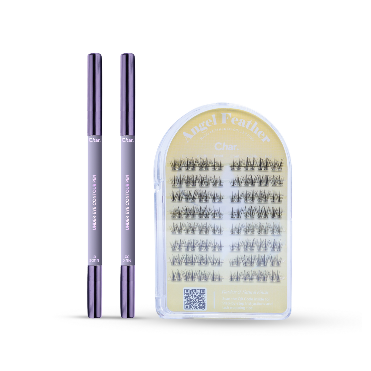 Duo Weightless Set – Under Eye Contour Pen + Angel Feather Lash