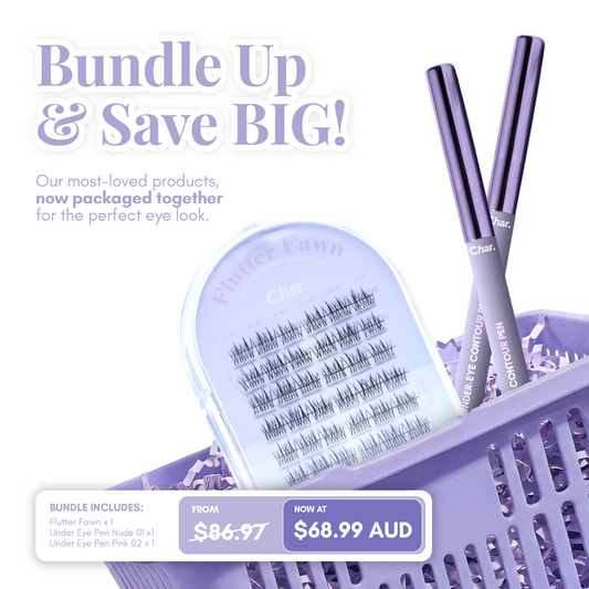 Duo Subtle Look Set – Under Eye Contour Pen + Flutter Fawn Lash