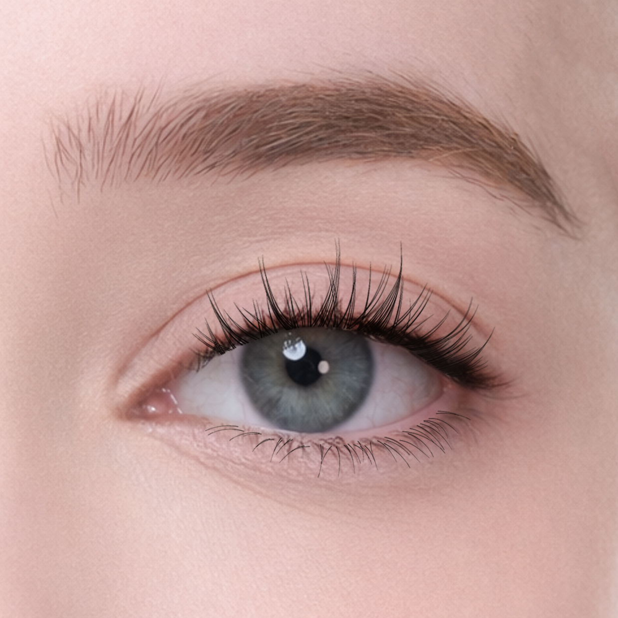 Duo Subtle Look Set – Under Eye Contour Pen + Flutter Fawn Lash