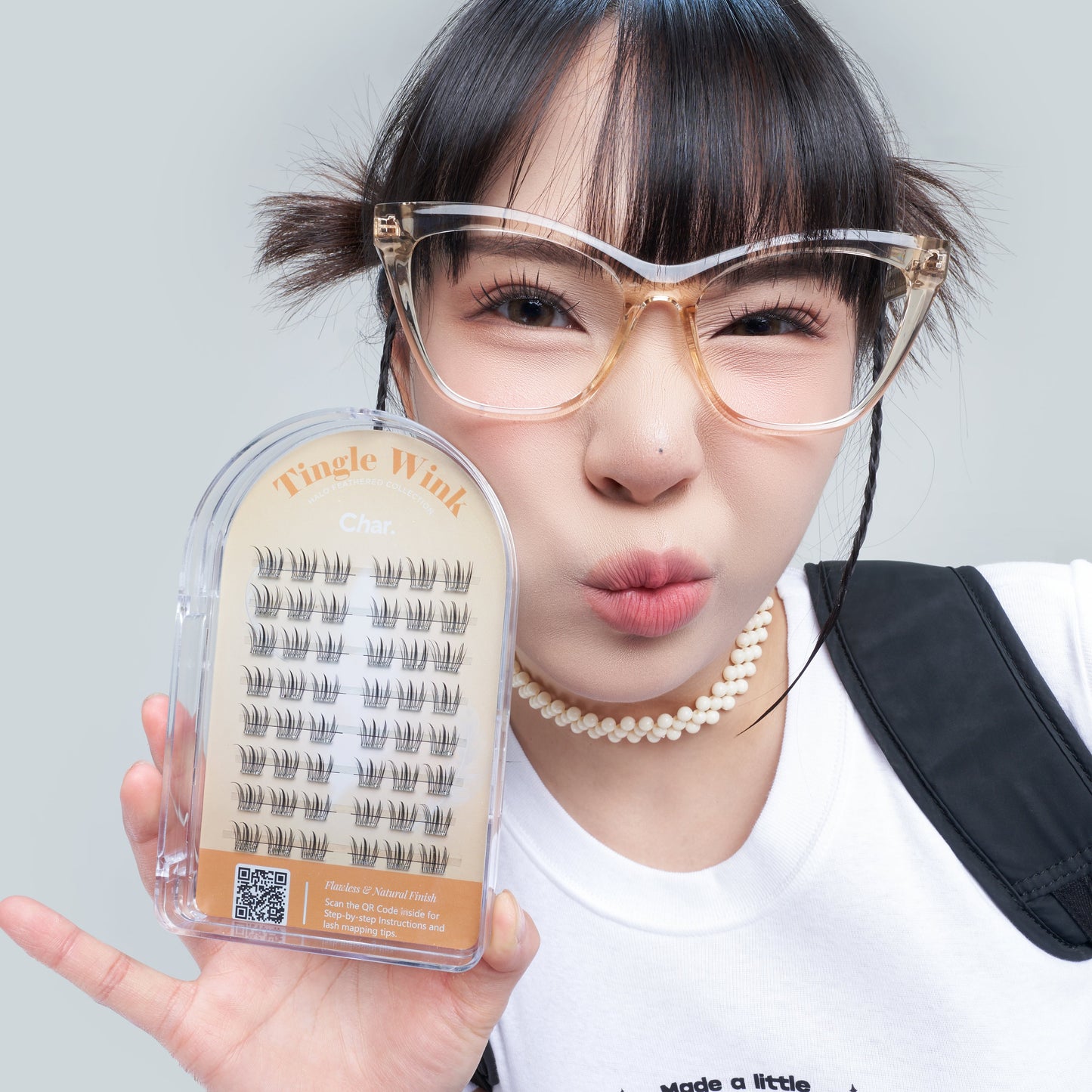 Tingle Wink - Wispy, Long, Elegant | Pre Glue | 5 to 10 days wear